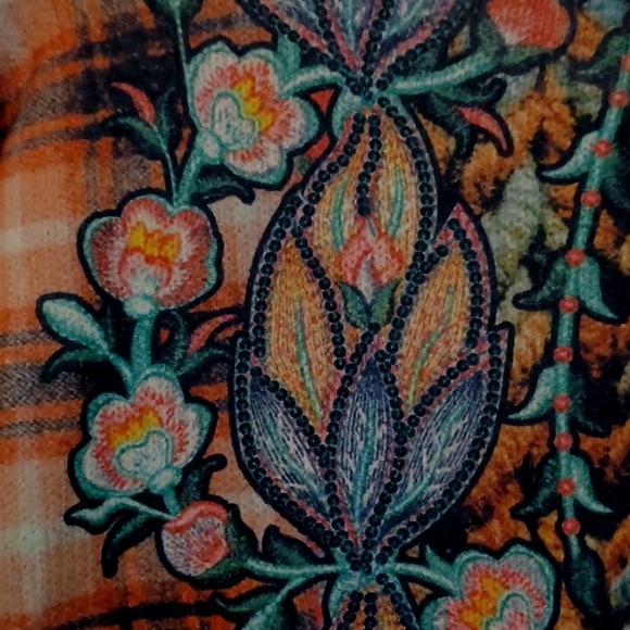 Colorful crewneck sweater, XL - Picture 4 of 10